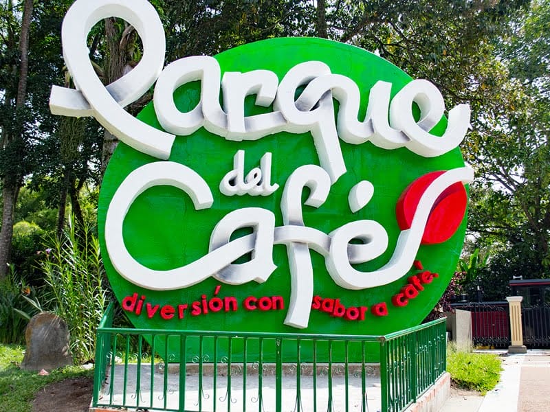 Entrada Principal Parque del Café del Quindío