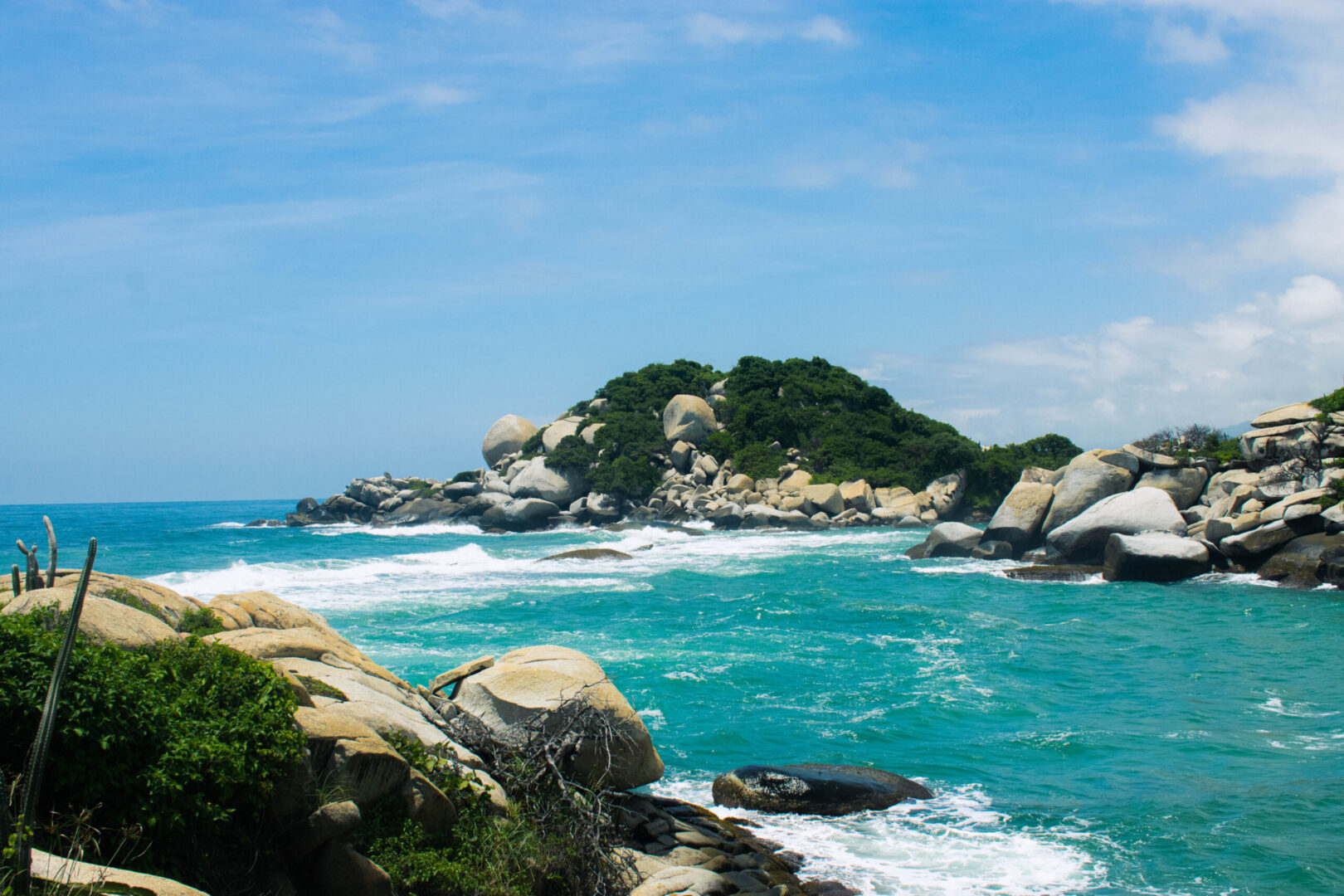 tayrona park, scenery, beach- visitar santa marta