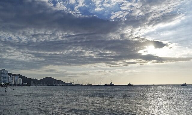 colombia, santa marta, caribbean sea