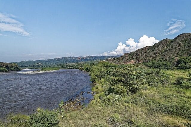 colombia, rio magdalena, flow