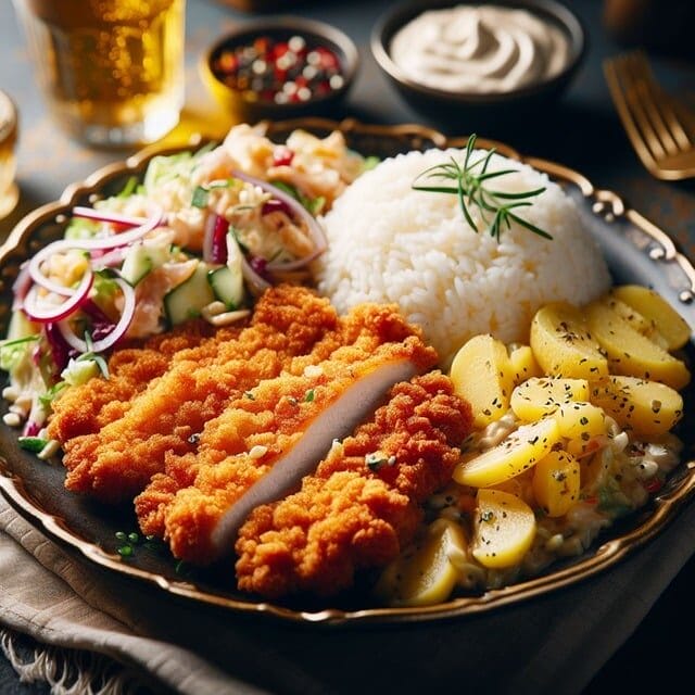 schnitzel, flesh, meal