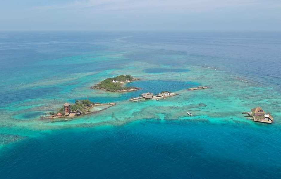 islas del rosario, Cartagena Colombia 