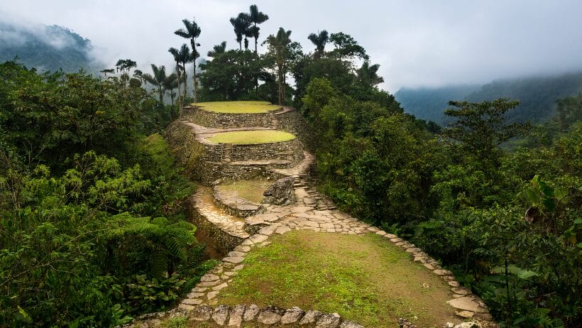 parque arqueológico, ciudad perdida, sierra nevada de santa, Ciudad Perdida Colombia