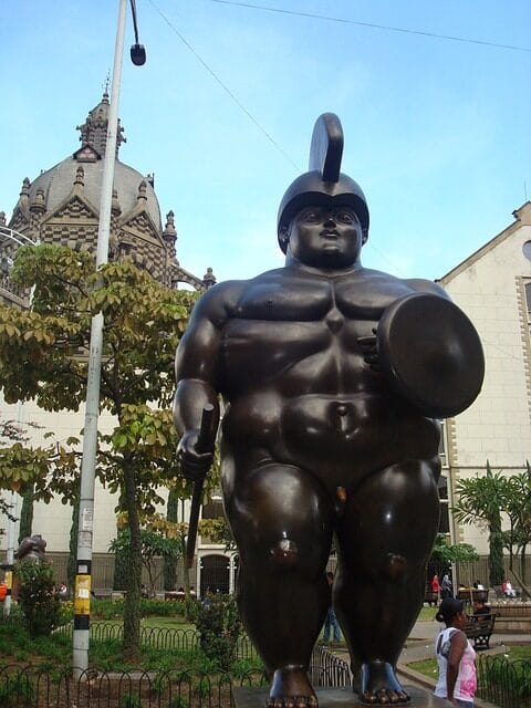 medellín, colombia, botero