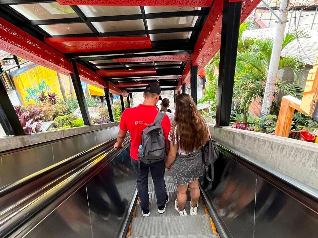 Uno de los barrios de Medellín