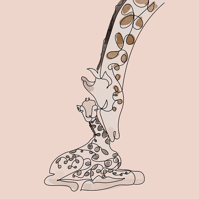 giraffes, safari, newborn