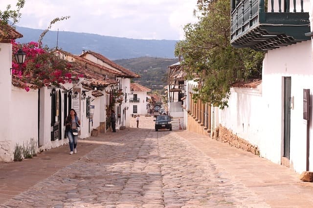 street, history, ancient, home, historical, colonial, villa de leyva, colombia, architecture