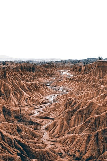 tatacoa desert, desert, landscape, tatacoa, colombia, rain, rainy, mountains, nature, scenery, scenic, panorama, south america
