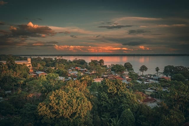amazon, colombia, village, rainforest, nature, sunset, amazon, colombia, colombia, colombia, colombia, colombia, rainforest