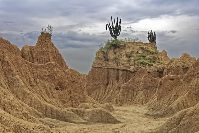 colombia, tatacoa desert, desert, rock formations, cacti, plants, nature, landscape, heaven, clouds, colombia, colombia, colombia, colombia, colombia
