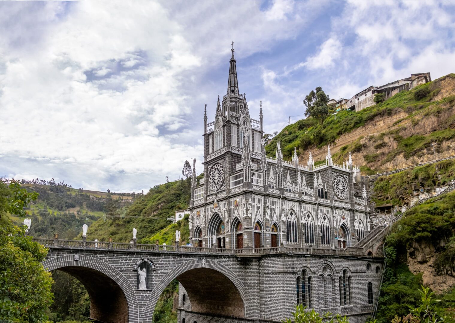 virgen del rosario - santuario de las lajas 