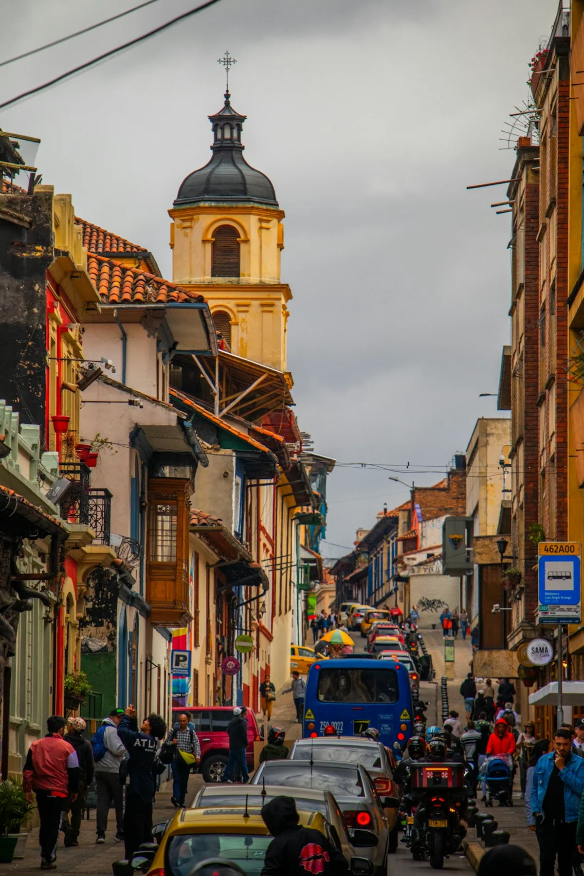 Tráfico y vida urbana en una ciudad colombiana