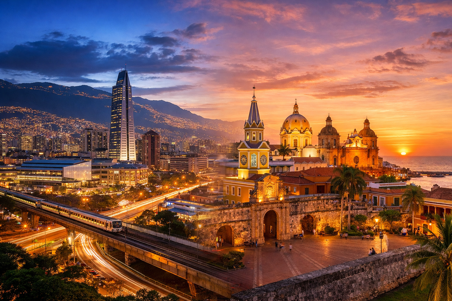 Escapada Colombia 7 Dias: Medellin y Cartagena