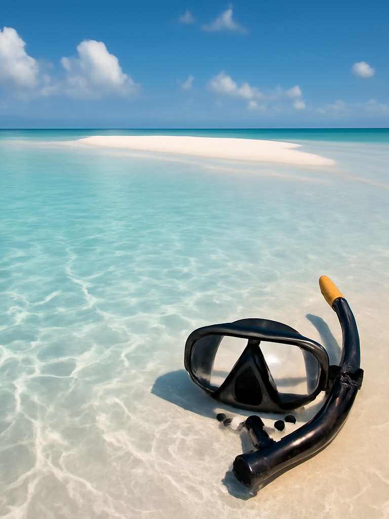 Imagen editorial fotorrealista de Acuario / Rose Cay para planear viajes a San Andrés