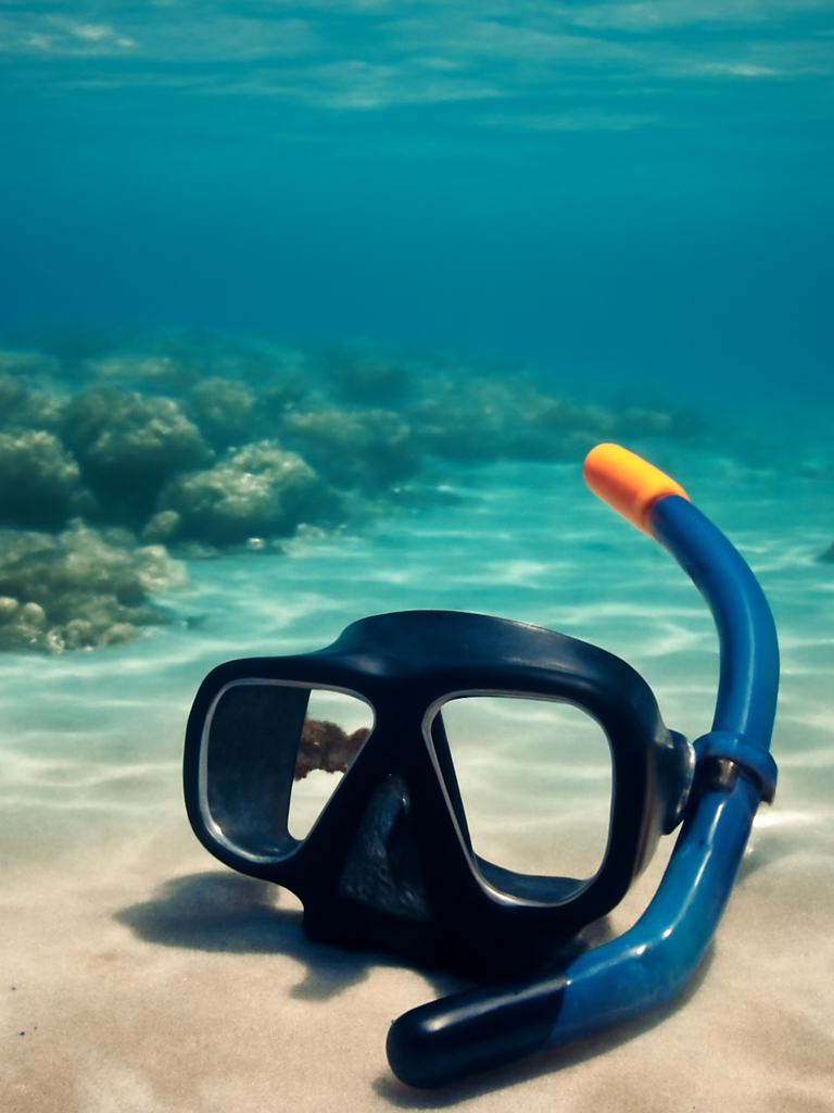 Imagen editorial fotorrealista de Buceo en San Andrés para planear viajes a San Andrés