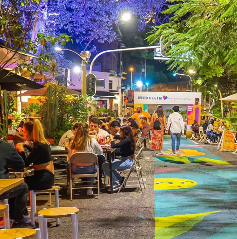 plaza el poblado, que faire à medellín