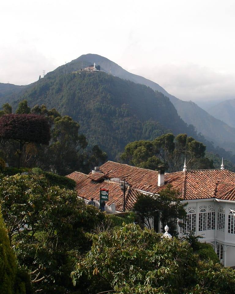cerro de montserrate, bogota, guadeloupe