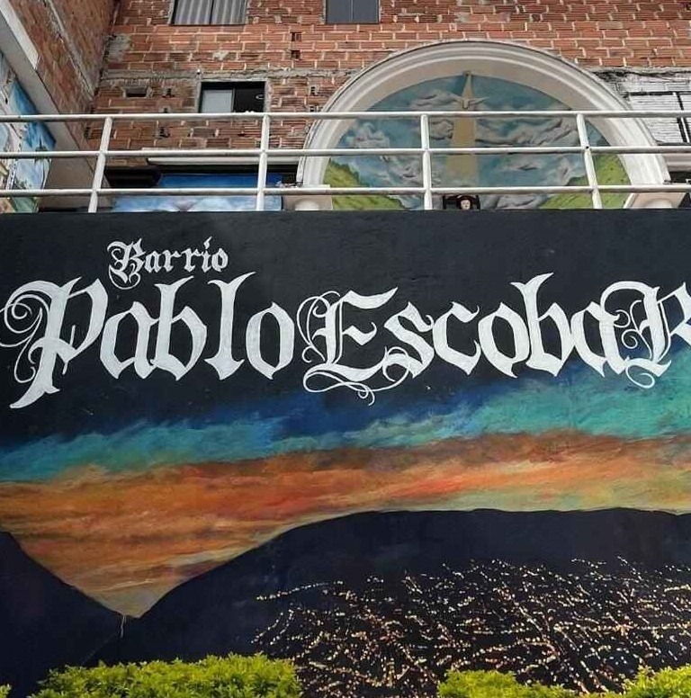 Visita a Medellín, Pablo Escobar