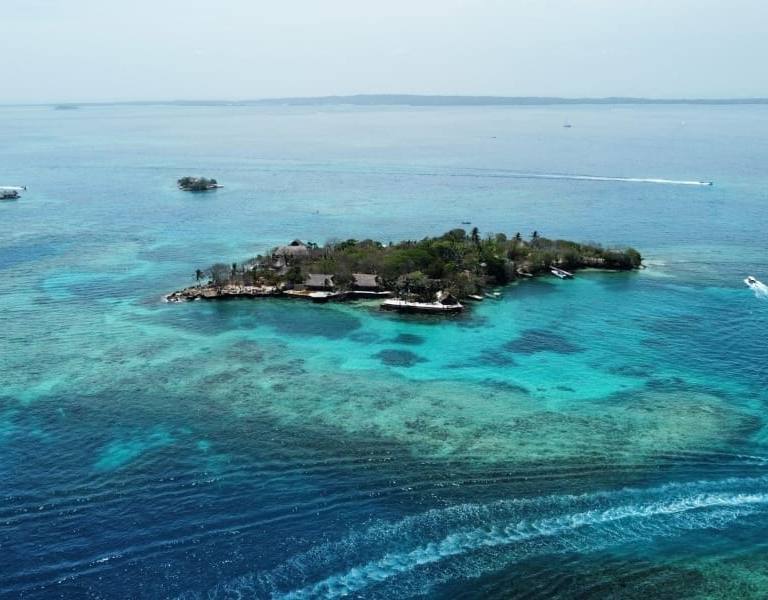 islas del rosario arena blanca y aguas