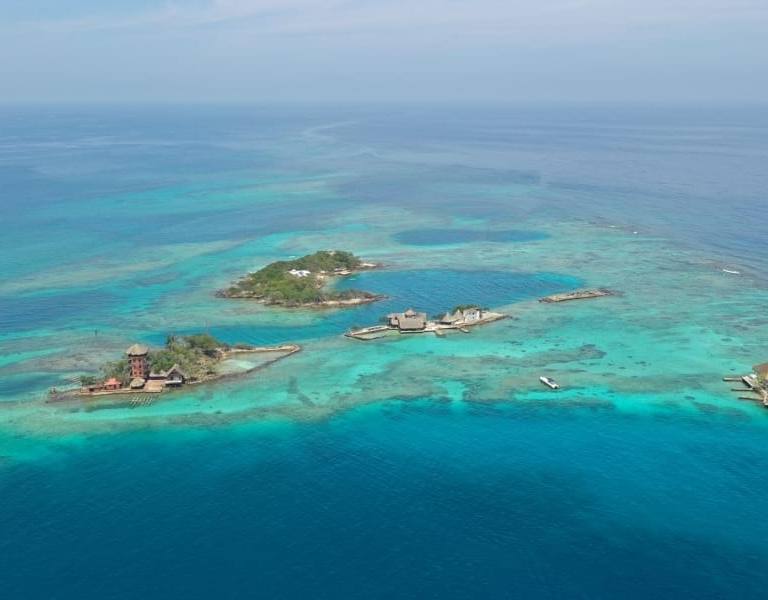 islas del rosario, Cartagena Colombia 