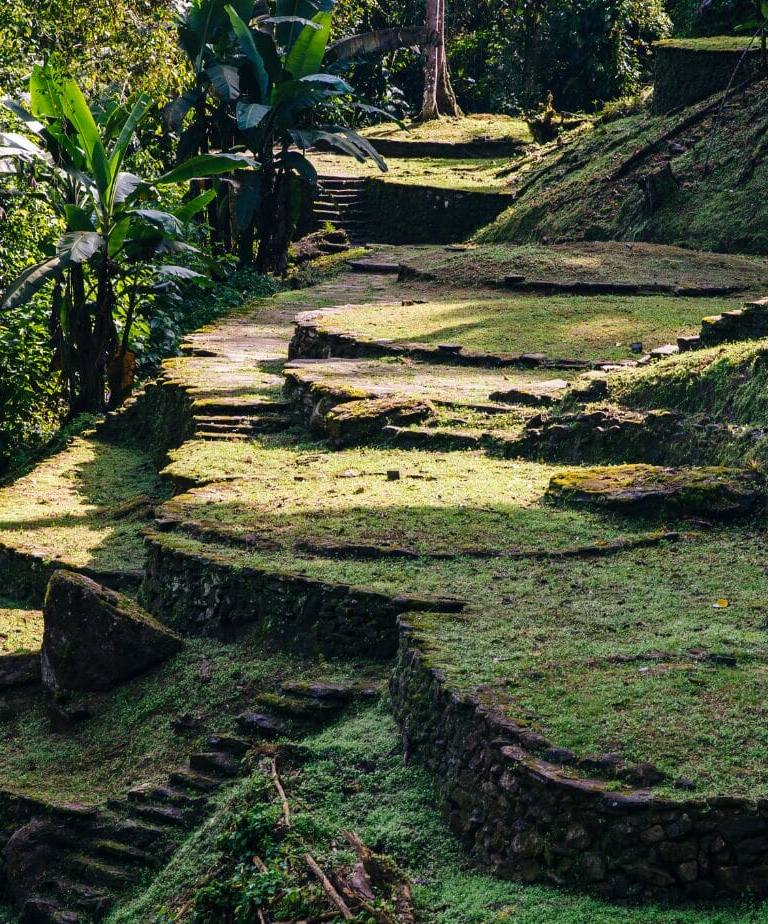 trekking, reserva del parque arqueológico canales