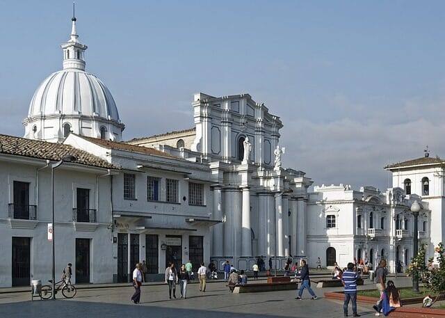 colombia, popayán, cathedral