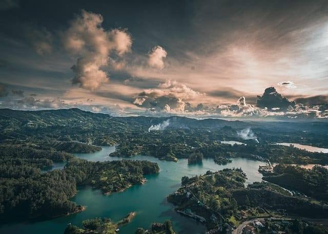 lake, colombia, guatape, sunset, outlook, landscape, forest, nature, colombia, colombia, colombia, colombia, colombia, guatape, guatape, guatape, guatape, guatape