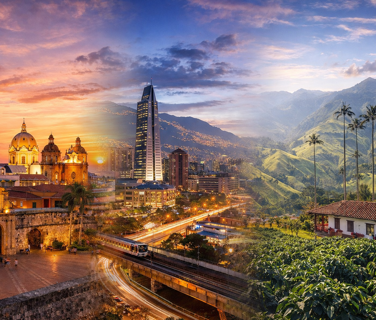 Colombia Imperdible 9 Dias: Bogota, Medellin y Cartagena